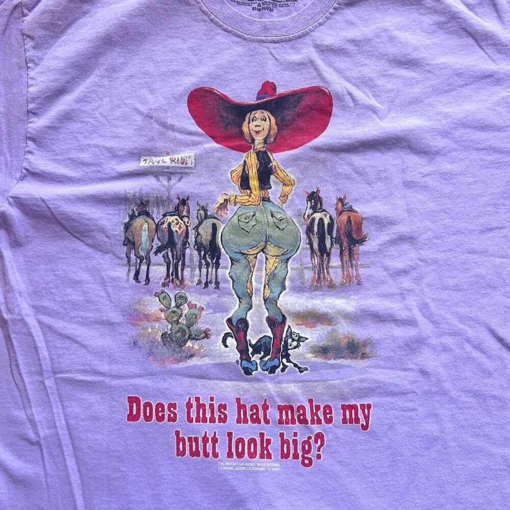 Funny joke butt western cowgirl vintage 2007 women’s long dress tee shirt